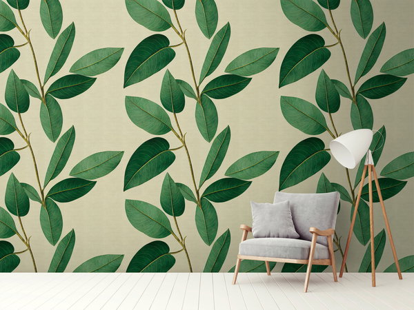 Tapete 'Leafy Elegance' 159x280cm