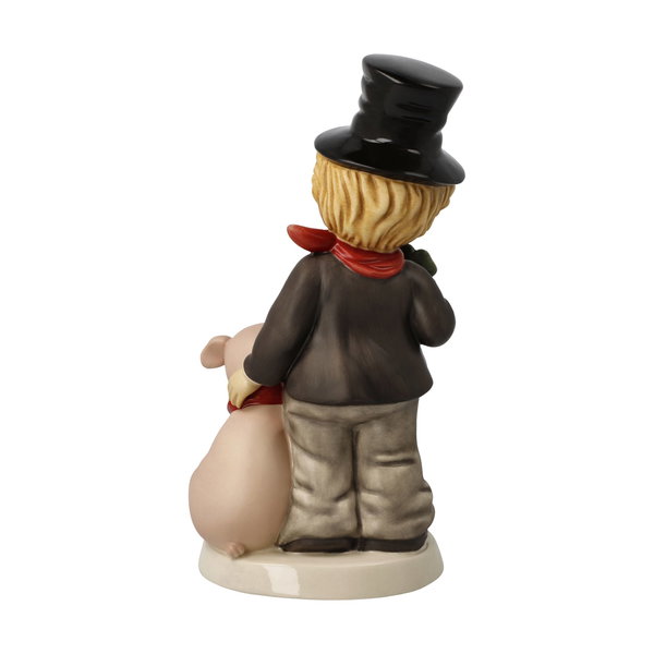 Porzellan Figur 'Jede Menge Glück' von Goebel 8,5x20x11cm