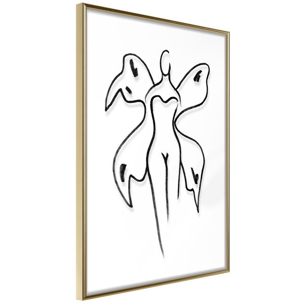Poster 'Delicate Feminity'