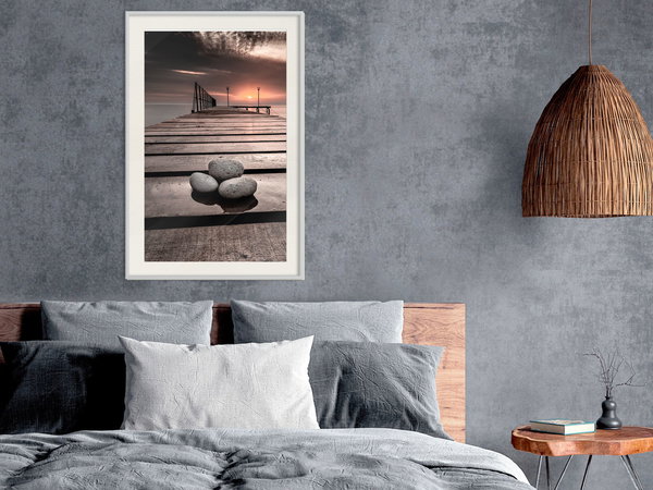 Poster 'Stones on the Pier'