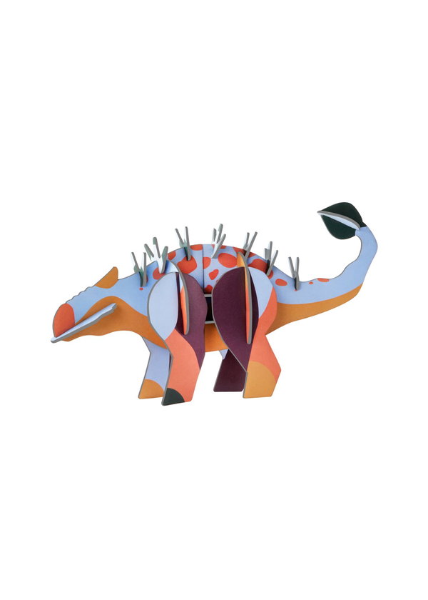 Sculptures en papier 'Spiky Dino Art'