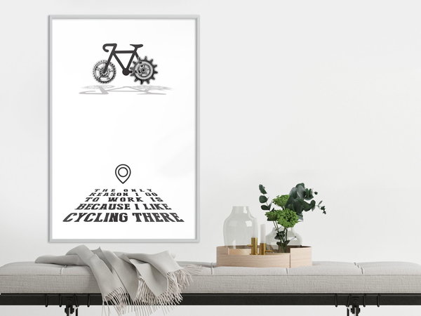 Poster 'I like Cycling'