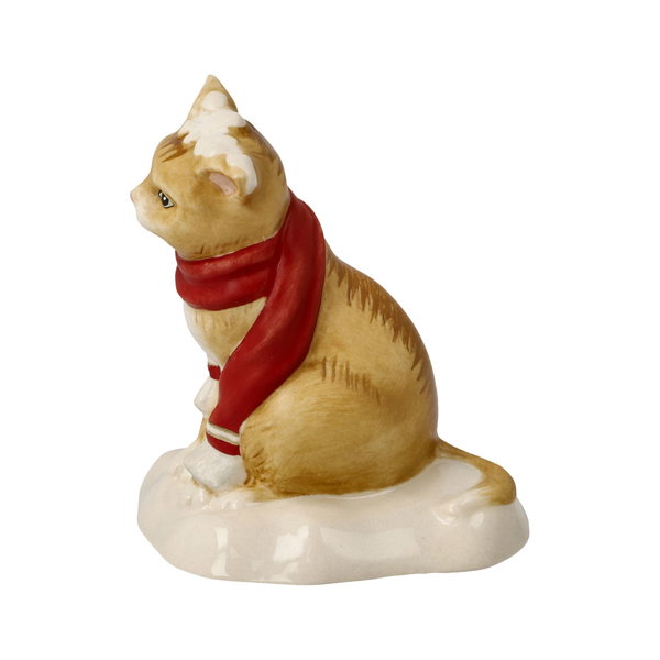 Porzellan Figur 'Schneeballschlacht' von Goebel 6x7x5cm