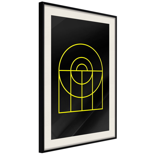 Poster 'Yellow Lines'