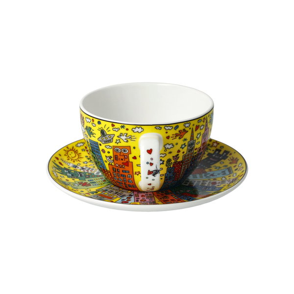 Goebel Tasse mit Untertasse 'New York Sunset'