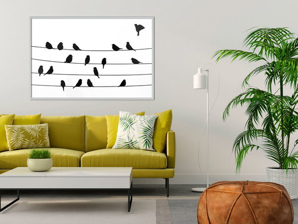 Poster 'Birds Council Meeting'