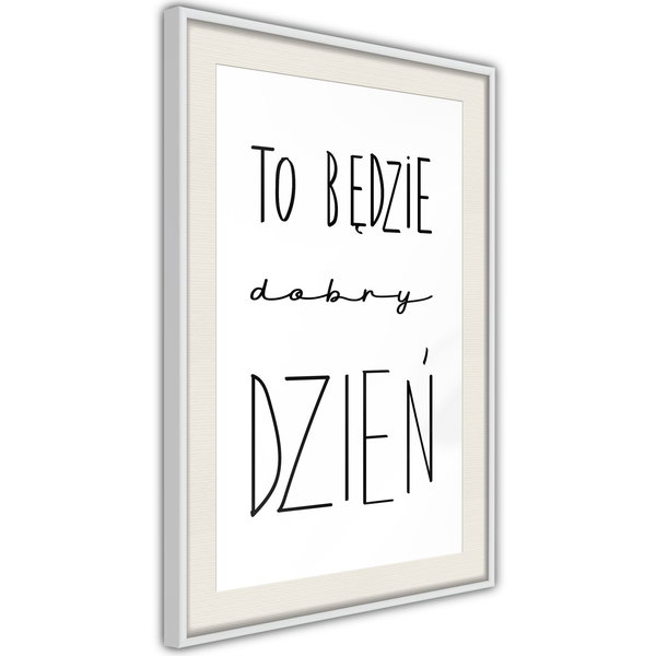 Poster 'To b?dzie dobry dzie?'
