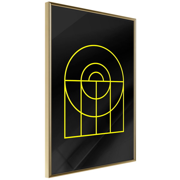 Poster 'Yellow Lines'