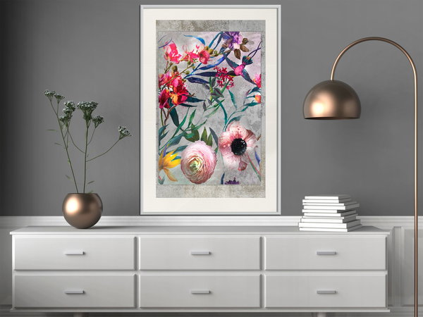 Poster 'Rustic Flowers'