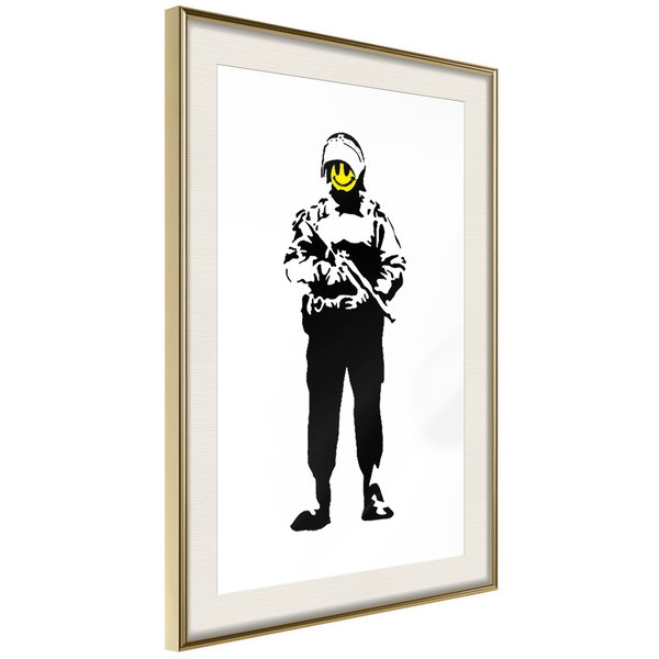 Poster 'Smiling Policeman'