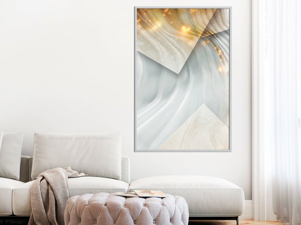 Poster 'Wavy Surface'