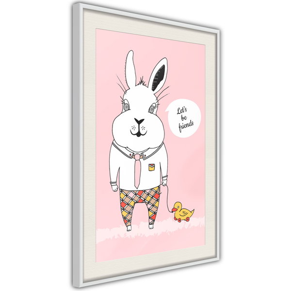 Poster 'Rabbit's Friend'