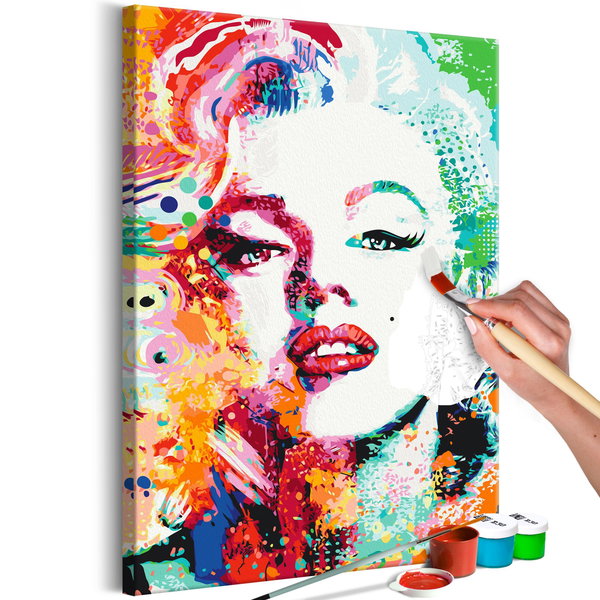 Pintar por números adultos 'Charming Marilyn'
