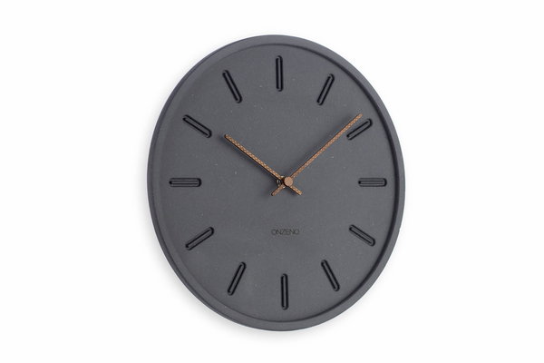 Minimalistische Wanduhr