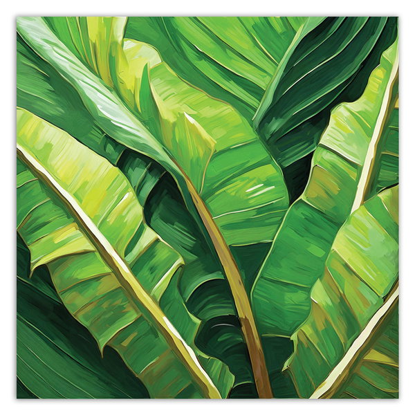 Kunstdruck auf Leinwand 'Tropical Lush'