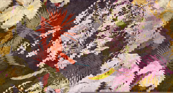 Tapeta 'Vintage Bouquet 1' 500x270cm