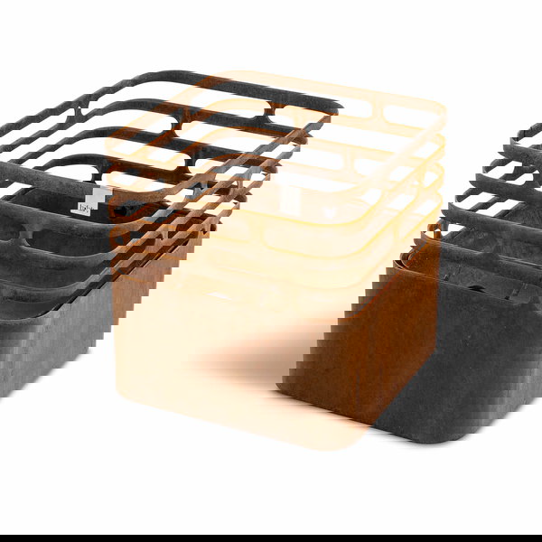 Rezavý koš na ohe? CUBE