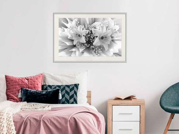 Poster 'Crystal Lillies'