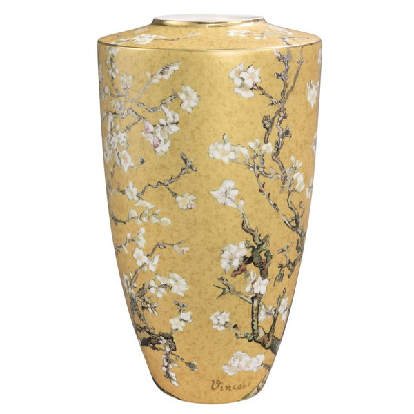 Vaso porcellana 'Precious Nature 2' di Vincent van Gogh 29,5x55x29,5cm
