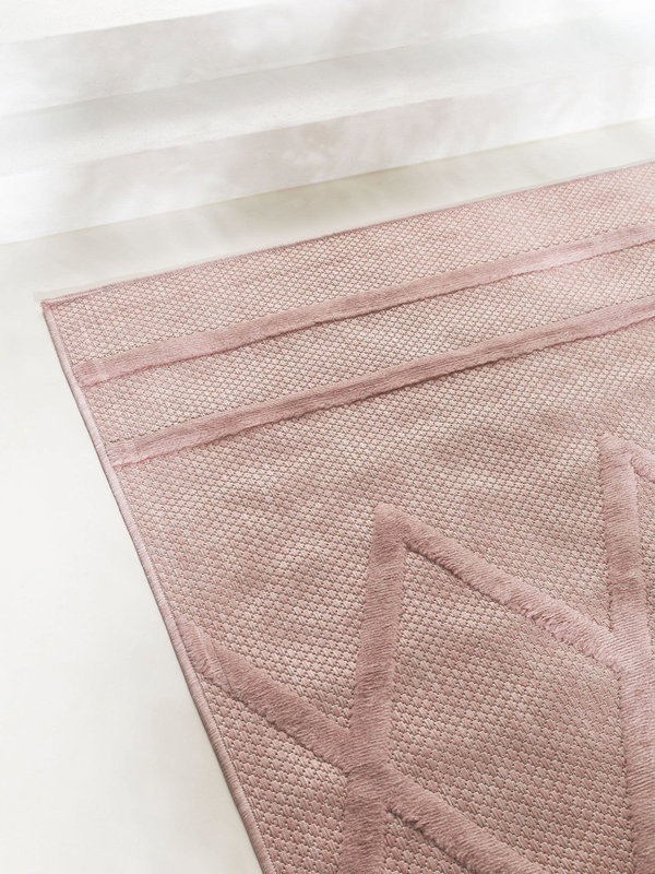 Design In- &amp; Outdoor-Teppich Bonte Rosa