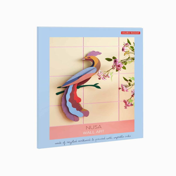 Wanddeko Papier 'Exotischer Vogel'