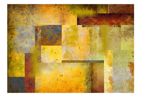 Papier peint 'Orange Hue of Art Expression'