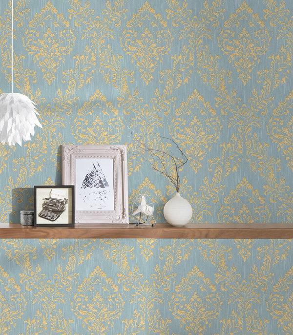 Tapete 'Metallic Silk Nine' 53x1005cm