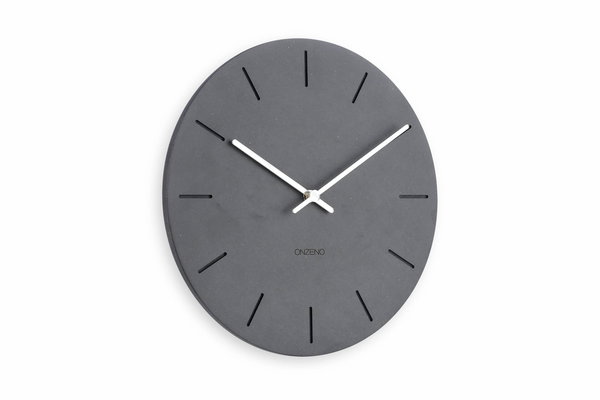 Minimalistische Wanduhr