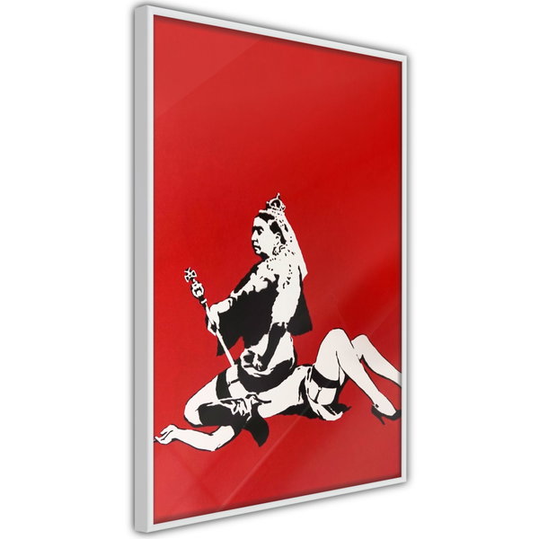 Poster 'Banksy: Queen Victoria'
