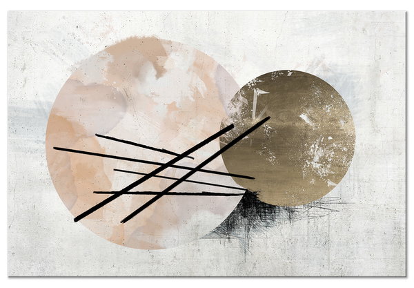 Kunstdruck auf Leinwand 'Spherical Composition Wide'