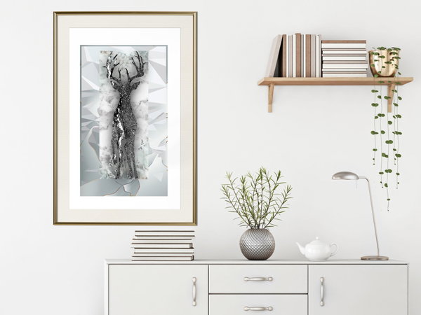 Plakat 'Crystal Deer'