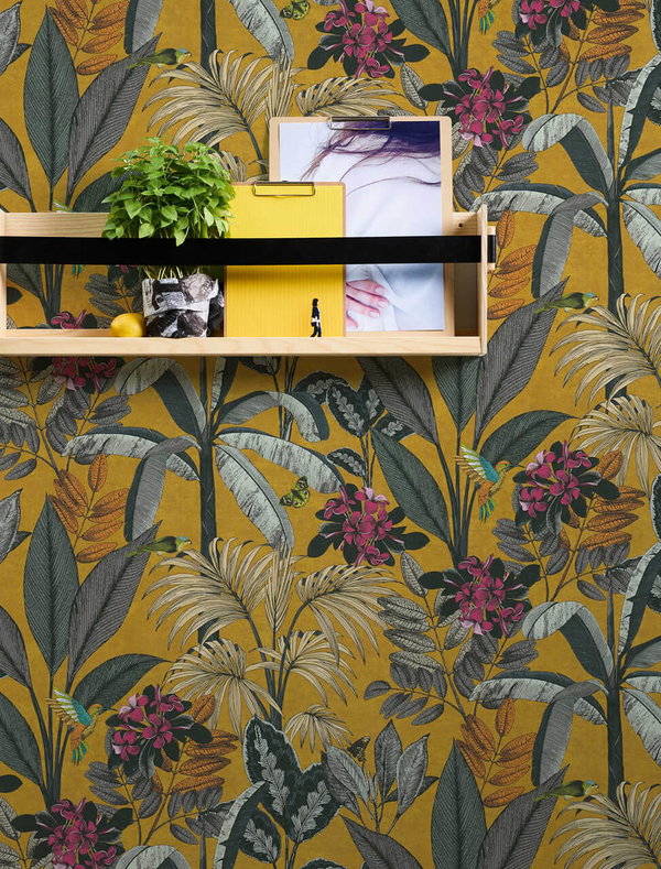 Tapete 'Forest in Bloom' 53x1005cm