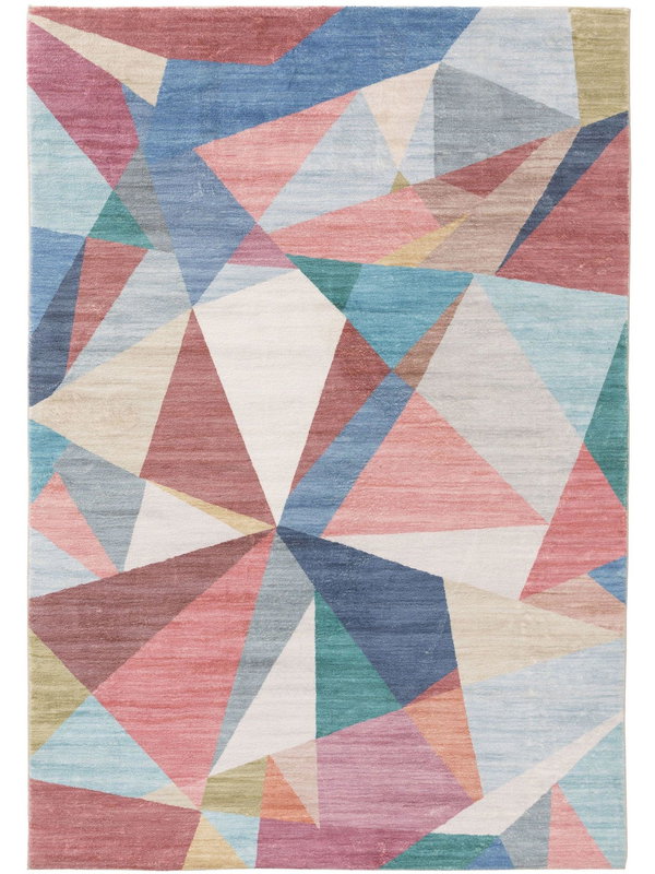 Tapis 'Mara Multicolour/Pink'