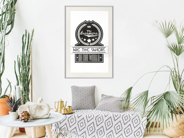 Poster 'The Dreamers Are the Saviors of the World'