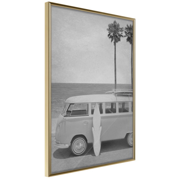 Poster 'Hippie Van II'