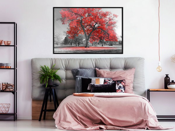 Poster 'Red Tree'