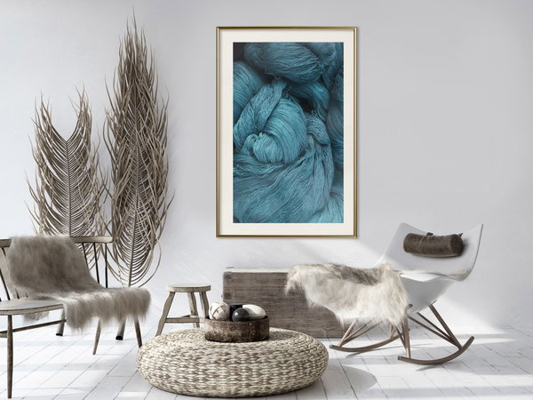 Poster 'Blue Skein'
