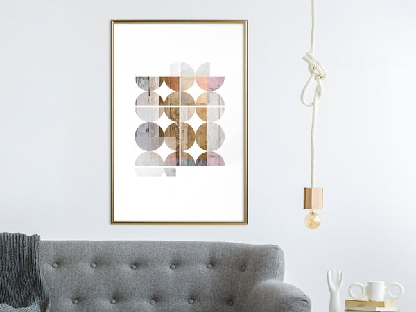 Poster 'Connected by Colours'
