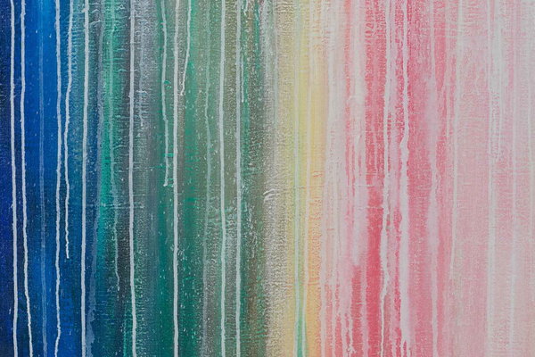 Großzügig aufgetragene Farben