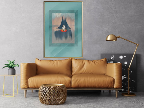 Poster 'Couple On Boat'