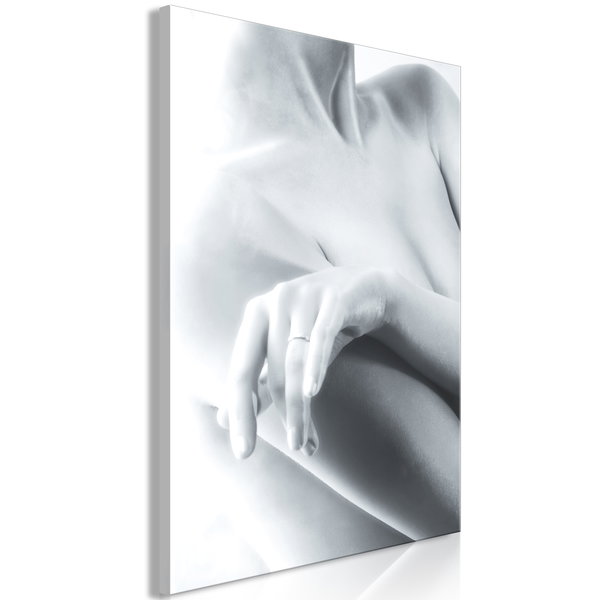 Kunstdruk op canvas 'Feminine Delicacy Vertical'