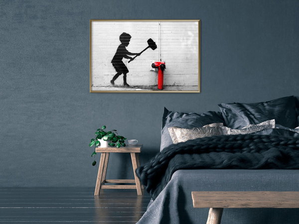 Poster 'Destroy Hydrant'