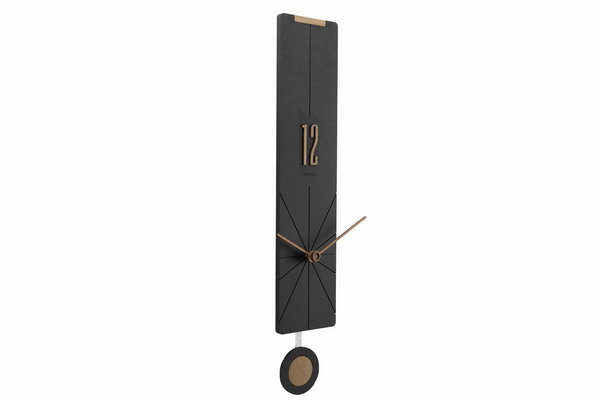 Minimalistische Wanduhr