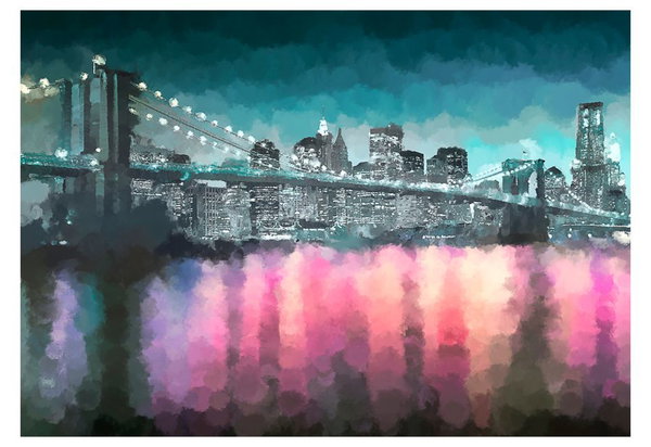 Wallpaper 'New York - Painted'