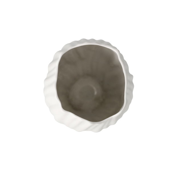 Porcelain vase 'Ripple Harmony' by Goebel 8x16x8 cm