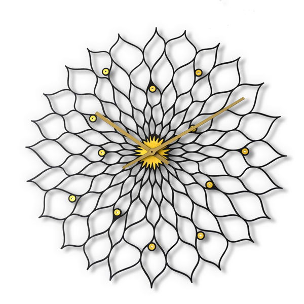 Wanduhr 'Gigantic Sunflower'