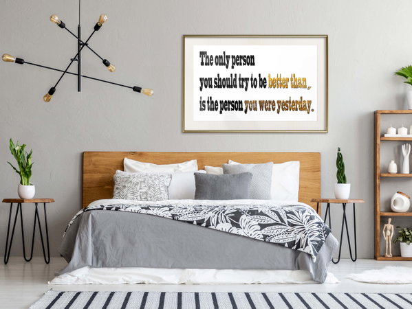 Poster 'Outdo Yourself'