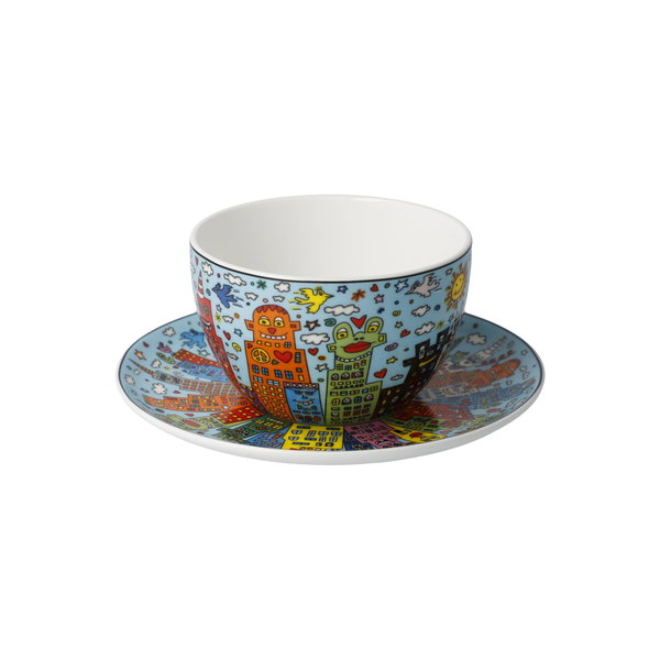 Goebel Tasse mit Untertasse 'New York Day'
