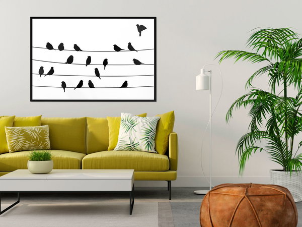 Poster 'Birds Council Meeting'