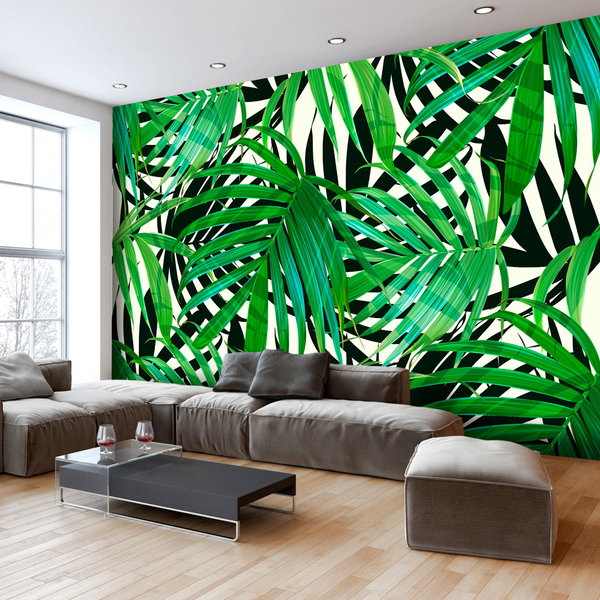 Tapete 'Tropical Leaves'
